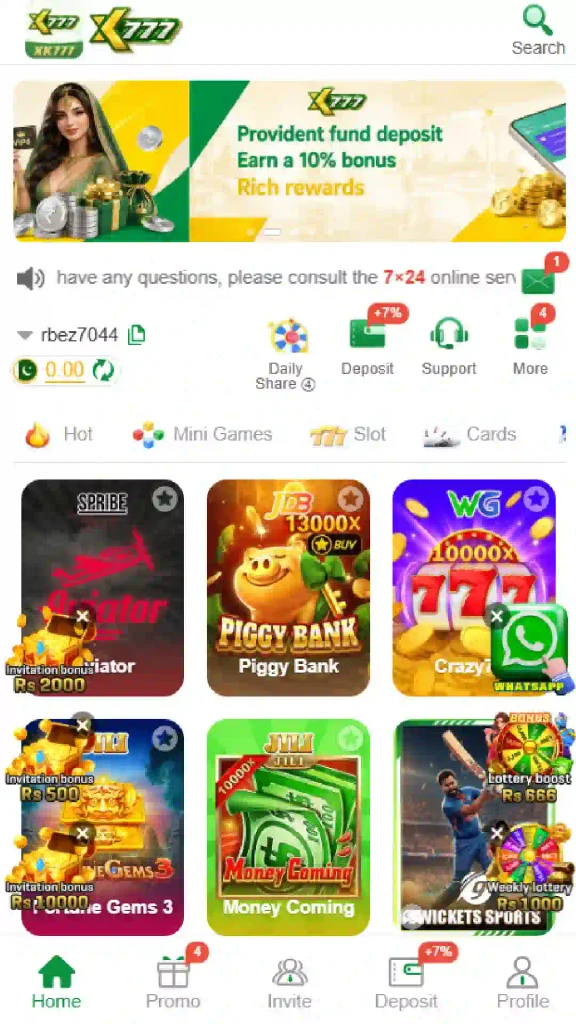 x777 game free earning 
