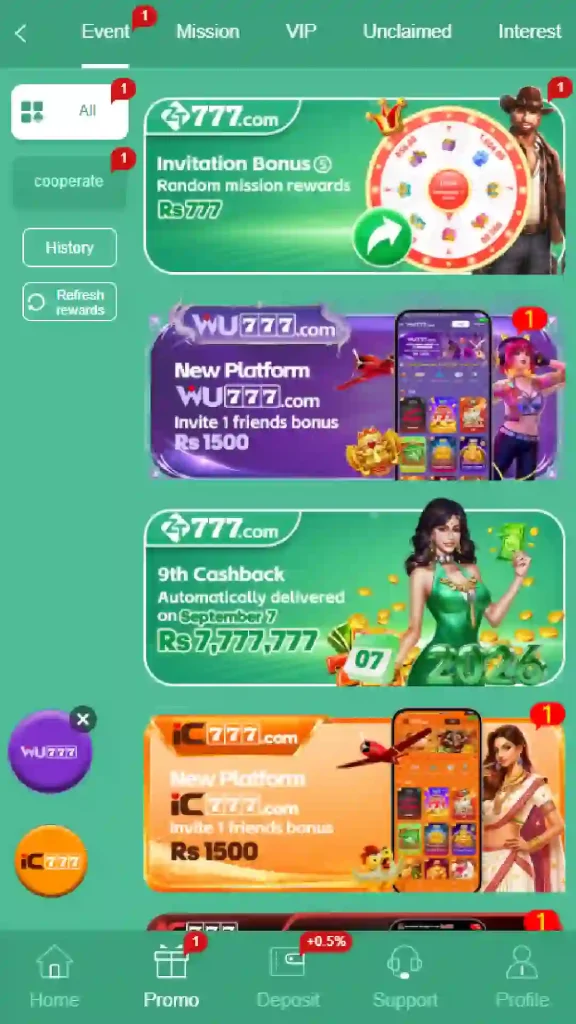 ZT777 Game Download get free bonus
