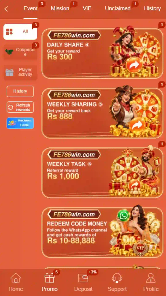 FE786win game